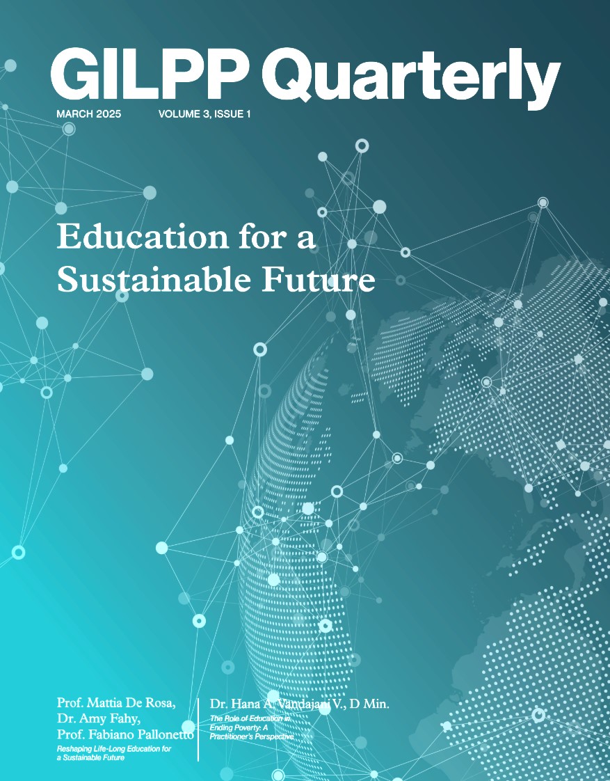 GILPP Quarterly - Volume 3, Issue 1 - Education for a Sustainable Future
